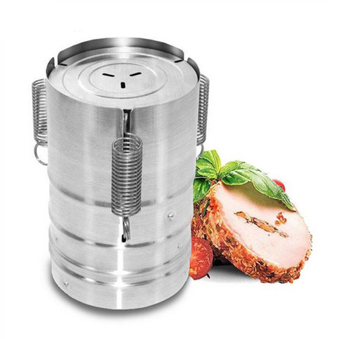 1PC Round Shape Stainless Steel Ham Press Maker Machine Seafood Meat Poultry Kitchen Tools Cooking Tools for Party cocina ► Photo 1/6