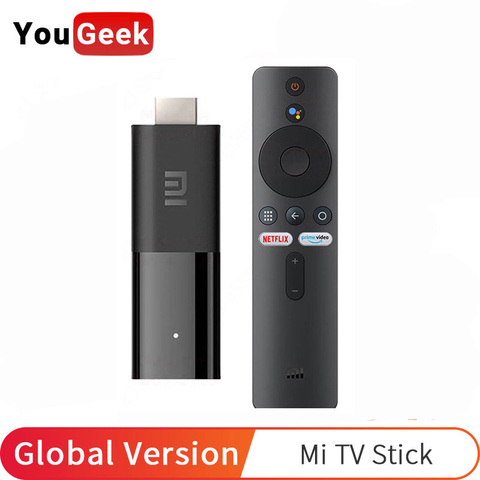 Global Version Xiaomi Mi TV Stick Smart Android TV 9.0 Smart HDR Octa Core 1GB RAM 8GB ROM Bluetooth Google Assistant Netflix ► Photo 1/6