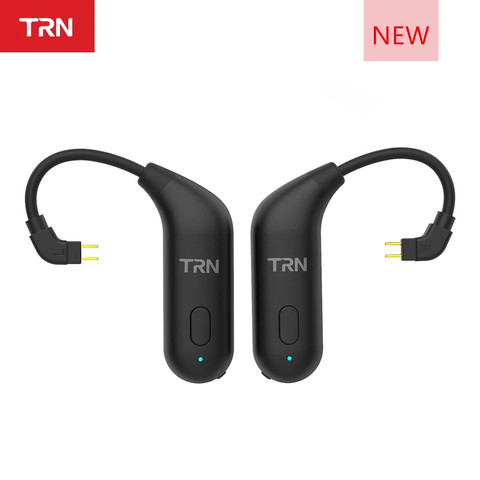 NEW TRN BT20 Bluetooth 5.0 Ear Hook Upgrade Cable Running Bluetooth Headset Cable For TRN TA1 VX V90 V20 BA5 ST1 M10 KZ ZSX EDX ► Photo 1/6