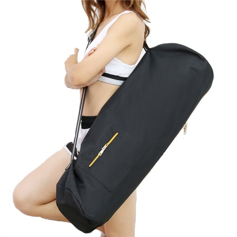 Multifunction Yoga Bag Large Gym Mat Bag Big Capacity Yoga Backpack Yoga Pilates Mat Case Bag Carriers  (Yoga mat not including) ► Photo 1/6
