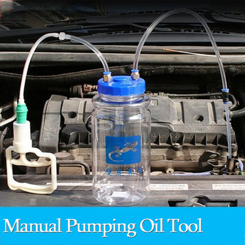 Mr Cartool 2L Universal Oil Change Pump Suction Vacuum Pump Automobiles Manual Suction Oil Pump Artifact ► Photo 1/5