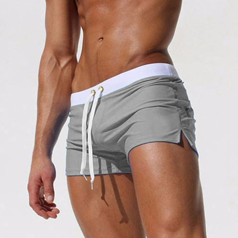 2022 Summer Swimwear Men Swimsuit Swimming Trunks Boxer Short Sexy Mens Swim Briefs Beach Shorts Surf Board mayo Wear sunga Suit ► Photo 1/5