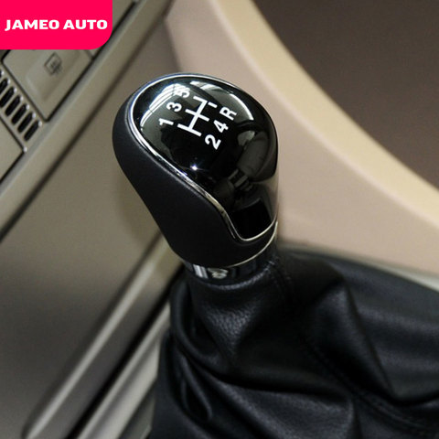 Jameo Auto 5 6 Speed Manual Car Gear Head Shift Knob for Ford Focus 2 3 MK2 MK3 2005 - 2011 C-Max Kuga Fiesta S-max ► Photo 1/6