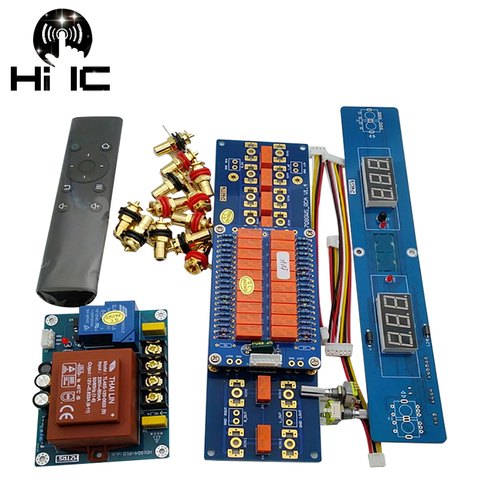 HiFi Infrared Remote Control Volume Control Adjust Board ALPS27 Amplifier Preamp Motor Relay Potentiometer Reference GOLDMUND ► Photo 1/6
