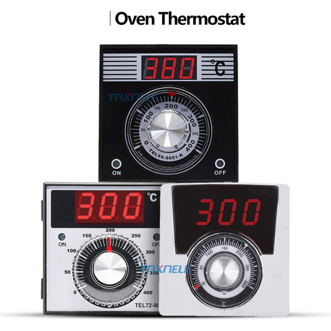 220V 380v TEL72 TEL96 Digital Oven Temperature controller 96x96mm 72x72mm relay output k input 50/60hz 0-400 degree ► Photo 1/6