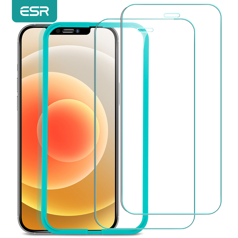 ESR for iPhone 12 Pro Max SE 2022 8/7/6/6s Plus Tempered Glass Anti Blue-Light Screen Protector for iPhone 12 11 Pro Max X XR XS ► Photo 1/6