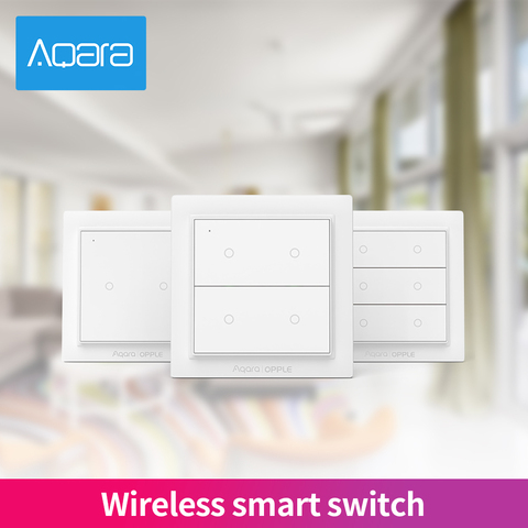 Original Aqara Opple Wireless Smart Switch International Version Zigbee 3.0 No Wiring Required Work With Mijia App ► Photo 1/6