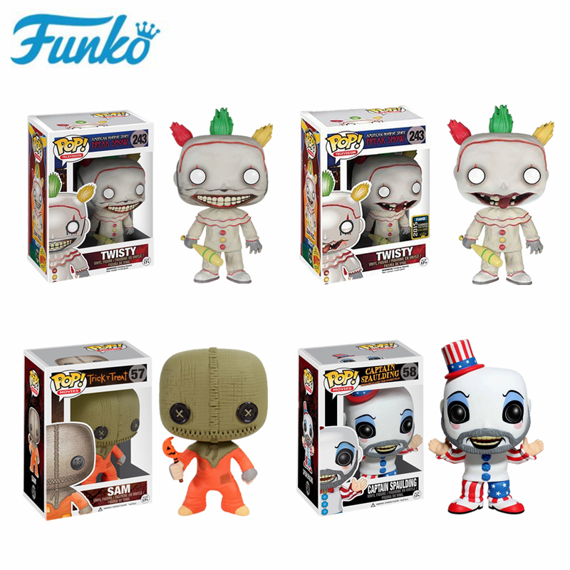 Funko pop Captain Spaulding Action Figure Anime toy Pvc Collection Toys gift 58# 