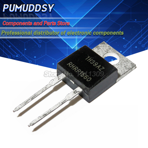10PCS RHRP1560 15A 600V Fast Recovery Diode imported disassemble TO-220 ► Photo 1/1