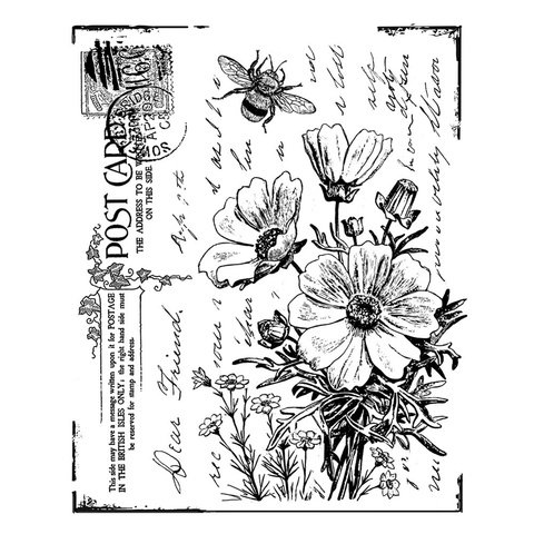 flower/ transparent Clear Silicone Stamp/Seal for DIY scrapbooking/photo album Decorative clear stamp M1367 ► Photo 1/1