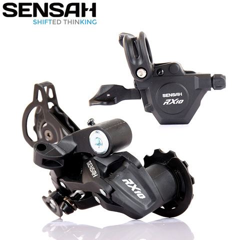 SENSAH RX10 10 Speed MTB Bicycle Derailleurs Small Groupset Shift Set Trigger Shifter & Rear Derailleur ► Photo 1/3