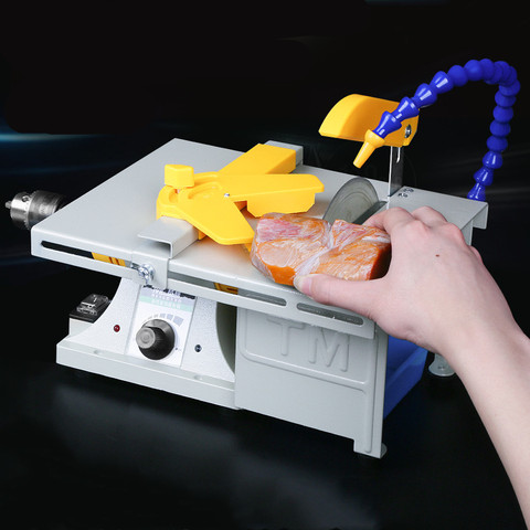 850W Multifunction Mini Table Saw Stone Polisher Jade Engraving Machine Grinding machine Table Saws Jade Cutting machine 220V ► Photo 1/1