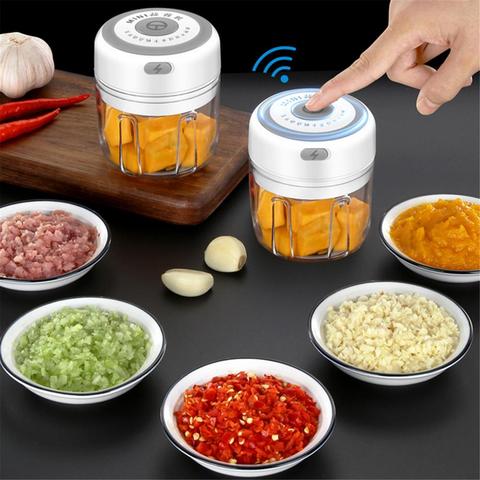 Electric Garlic Masher Sturdy Durable Mini Crusher Chopper USB Charging For Crushed Garlic Crushed Ginger Crushed Fresh Chili ► Photo 1/6