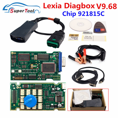 Diagnostic-Tool Lexia 3 Lexia3 V9.68 PP2000 V48/V25 With Firmware 921815C Lexia 3 For Citr-oen For Pe-ugeot OBDII Auto Diagbox ► Photo 1/6