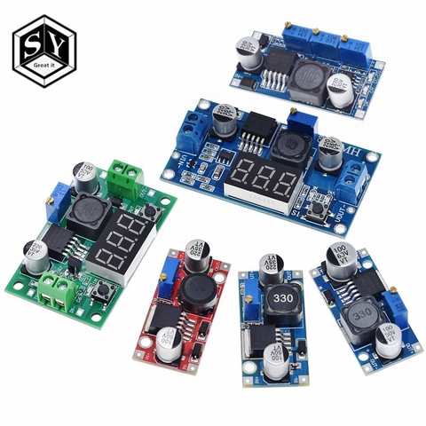 LM2596s  lm2596hvs DC-DC step-down power supply module 3A adjustable step-down module LM2596 voltage regulator 24V 12V 5V 3V ► Photo 1/6