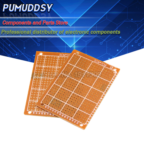 5PCS 5x7cm 5*7 new Prototype Paper Copper PCB Universal Experiment Matrix Circuit Board ► Photo 1/1