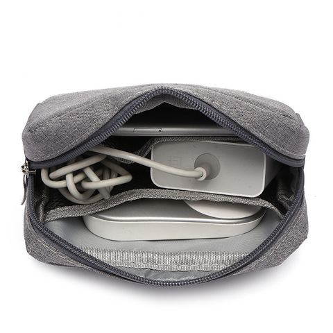 Travel Closet Organizer Case for Headphones Storage Bag Digital Portable Zipper Accessories Charger Data Cable USB Bag ► Photo 1/5
