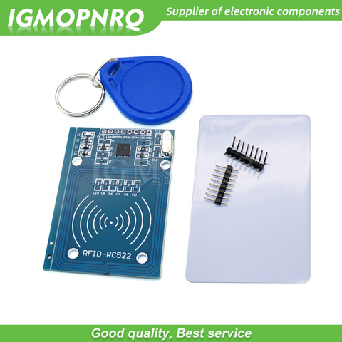 1pcs MFRC-522 RC522 mfrc 522 RFID RF IC card inductive module with free S50 Fudan card key chain MFRC522 For Arduino ► Photo 1/1