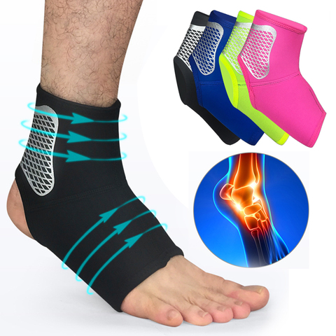 New Ankle Support Protect Brace  Strap Achille Tendon Brace Sprain Protect Foot Bandage Running Sport Fitness Band ► Photo 1/6