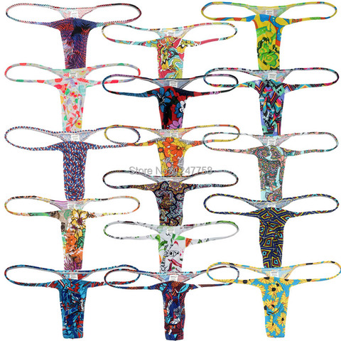 Men's Underwear Bodybuilding Physique Posing Thong Contour Pouch String Tangas Jockstrap Men Lingerie ► Photo 1/6