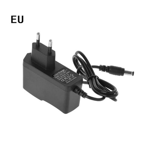 EU/US Plug 12.6V 1A Lithium Battery Charger 18650/Polymer Battery Pack Charger With Wire Lead DC Constant Current Voltage ► Photo 1/6