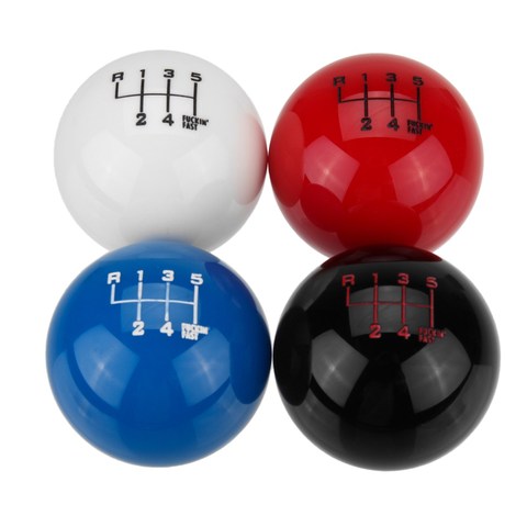 Universal 6 Speed Car Round Ball Gear Shift Knob Ball Short Throw Lever & M10X1.25 Thread ► Photo 1/6