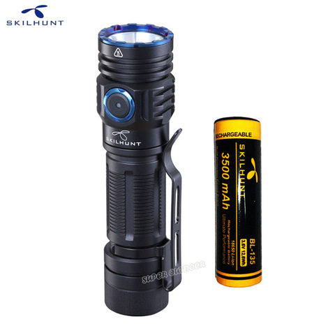 NEW SKILHUNT M300 XHP35 High Power 2000 Lumens EDC Edition USB Magnetic Rechargeable Waterproof LED Flashlight ► Photo 1/6