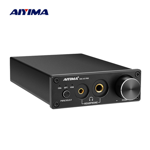 AIYIMA Mini Stereo Audio Decoder DAC Headphone Amplifier Digital-to-Analog Adapter Decoder USB/Coaxial/Optical Preamp Amplifiers ► Photo 1/6