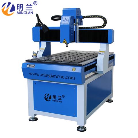 Small cnc router machine 6090 CNC Router kit for wood ball screw drive aluminum engraving metal cnc milling machine ► Photo 1/6