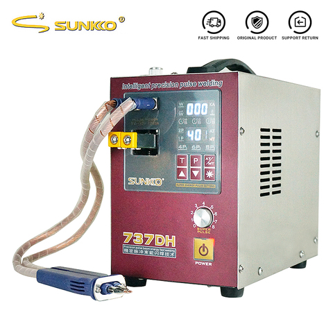 SUNKKO 737DH New Upgrade Induction Delay Spot Welder For 18650 Battery 4.3KW High Power Automatic Pulse Spot Welding Machine ► Photo 1/6