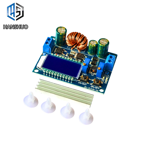 Step Down Up DC DC Step-down/Up Buck Boost Power Supply Module DC 5V-30V Constant Pressure LCD Digital Display Adjustable Board ► Photo 1/3