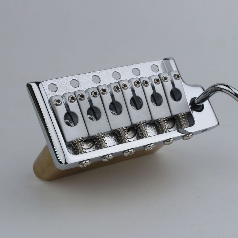 Price history & Review on Brass PRS Style Tremolo Bridge Complete Install Kit For Custom CE Chrome | AliExpress - Guitar Enthusiasts Shopping Store | Alitools.io