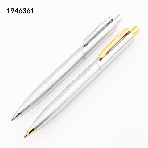 High quality You ping 036 Smooth press Platinum stainless steel office Medium nib Ballpoint Pen New caneta pens  ► Photo 1/6