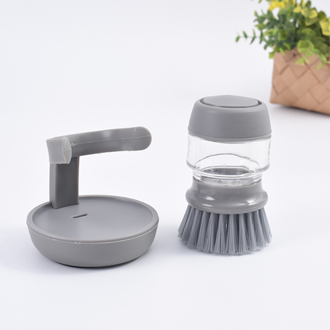New Soap Dispenser Pot Brush kichen accessories cleaning supplies Dishwashing Brush Household cleaning brush ► Photo 1/6