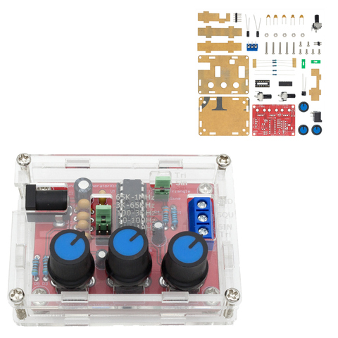 1Hz -1MHz XR2206 Function Signal Generator DIY Kit Sine/Triangle/Square Output Signal Generator Adjustable Frequency Amplitude ► Photo 1/6