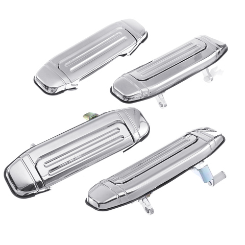Car Outer Exterior Door Handles Chrome 4x/1x For Mitsubishi Montero Pajero V31 V32 V33 V46 1992 1993 1994 1995 1996 1997-2000 ► Photo 1/6