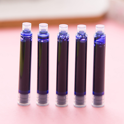 25pcs Jinhao Universal Length Fountain Pen Ink Cartridge Refills BLUE Pen refill Stationery Office Supplies ► Photo 1/6