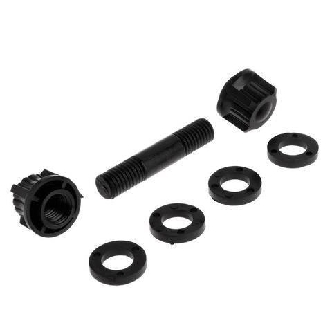 One Set Black Plastic Searchcoil Screw and Washers Metal Detector Accessories ► Photo 1/5