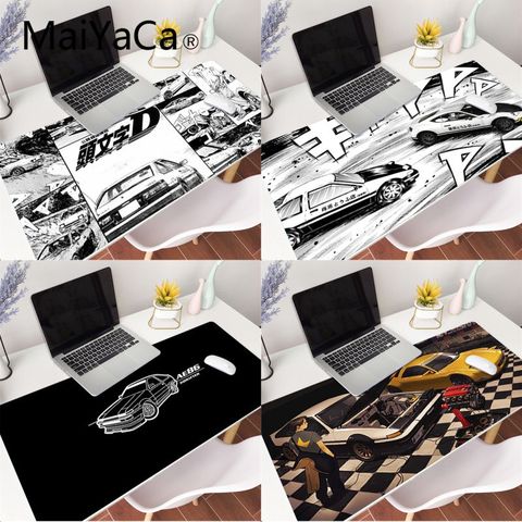 MaiYaCa Japan Initial D anime Gamer Mouse Pad Anti-slip Rubber Gaming Mouse Mat xl xxl 800x300mm for Lol world of warcraft ► Photo 1/6