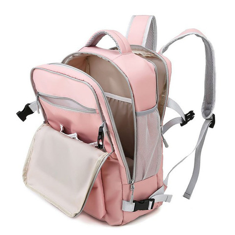 Travel Backpack Large Diaper Bag Dry and Wet Pocket Shoes Compartment USB Charging Bottle Insulation Mother and Baby Bag ► Photo 1/5