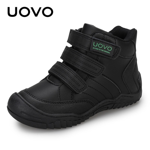 UOVO New Arrival School Shoes Mid-Calf Boys Shoes Fashion Kids Sport Shoes Outdoor Children Casual Sneakers for Boys Size #26-36 ► Photo 1/6