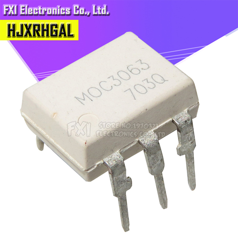 10PCS MOC3063 DIP6 DIP photocoupler new original ► Photo 1/2