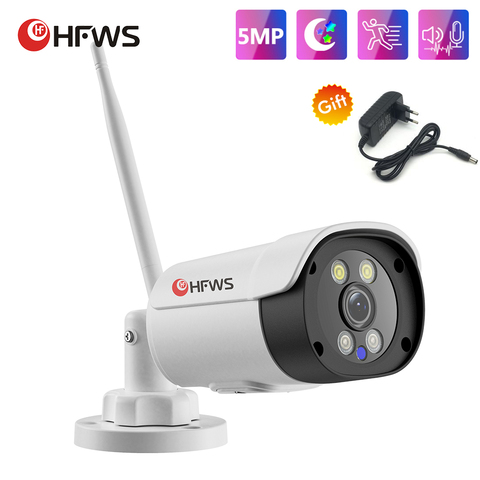 5MP Ip Wifi camera Video Surveillance Camera Wi-fi Street Baby Monitor Security Cctv Outdoor ► Photo 1/6