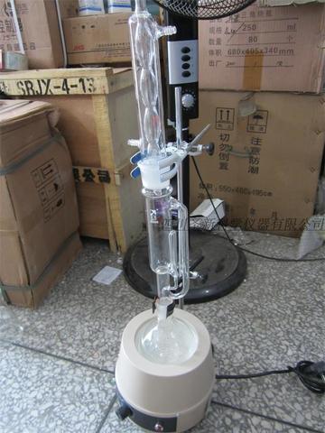 Complete set of Soxhlet Extractor 250/500ml Spherical extractor QS Soxhlet apparatus ► Photo 1/5