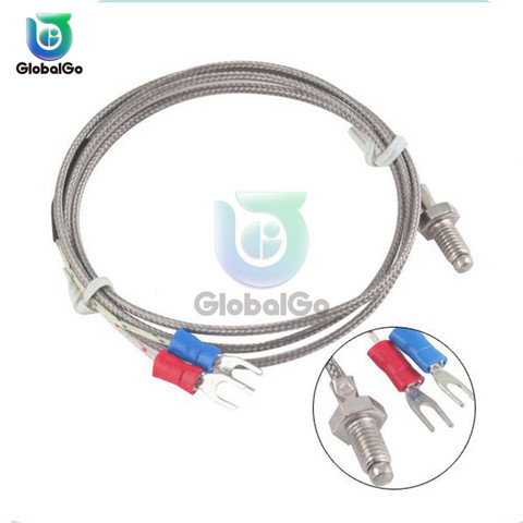1M/2M K Type Thermocouple Control Thread M6 Screw Probe Temperature Sensor Probe Temperature Controller For Digital Thermometer ► Photo 1/6