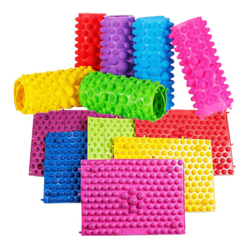 6Pcs/Set Kids Fitness Toys Sensory Integration Toys Acupressure Therapy Foot Reflexology Play Floor Mat Walking Massage ► Photo 1/5