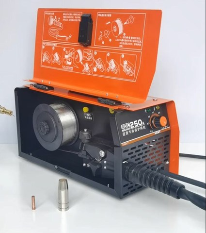 Carbon dioxide gas shielded welding machine integrated machine small two welding machine 220V home gas-free ► Photo 1/6