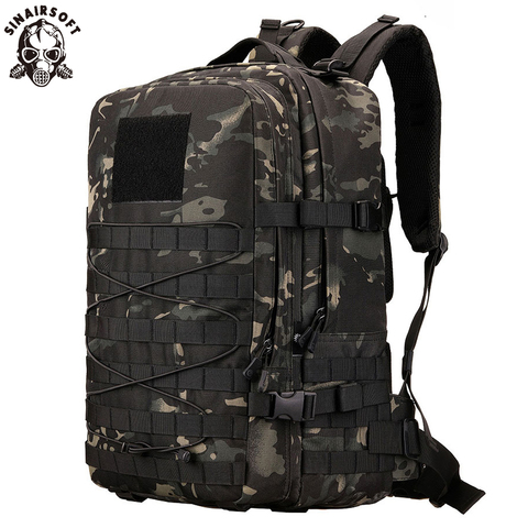 45L Nylon Tactical Backpack Military Army Outdoor Rucksack Camping Tactical Backpack Hiking Sports Molle Pack Climbing Bag Bags ► Photo 1/6