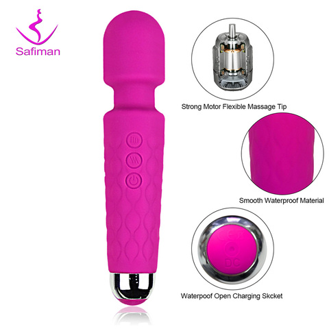 Super Powerful Vibrator Sex Toys for Woman AV G Spot Magic Wand Vibrators Massager for Clitoris Dildo Erotic Toys for Adult ► Photo 1/6