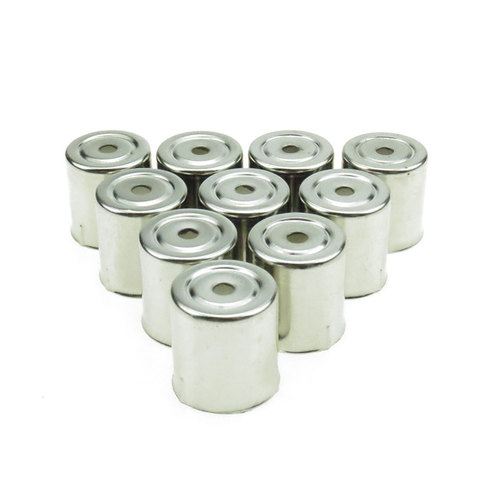 10PCS/LOT Stainless Steel Round Hole Magnetron Caps for Microwave Replacement Parts for Microwave Ovens Copler Microondas Caps ► Photo 1/6